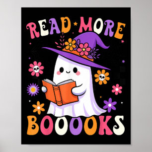Read More Books Ghost Reading Book Funny Teacher H Poster