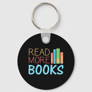 Read More Books Keychain