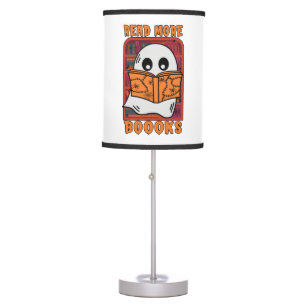 Read More Books Library Ghost Reading Halloween Table Lamp