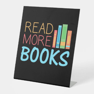 Read More Books Pedestal Sign