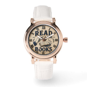 Read More Books Reading Lover Gift Watch