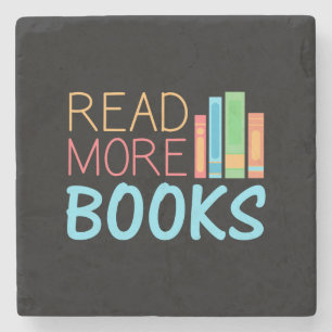 Read More Books Stone Coaster