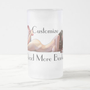 Read More Books Thunder_Cove  Frosted Glass Beer Mug