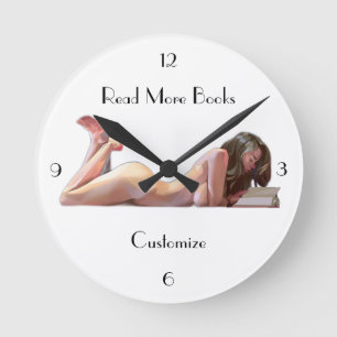 Read More Books Thunder_Cove Round Clock