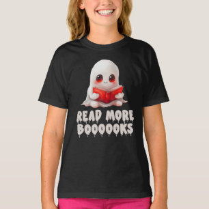 Read More Boooooks, Cute Ghost Reading T-Shirt