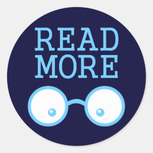Read More Classic Round Sticker