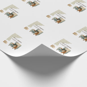 Read More, Worry Less Book Lover Wrapping Paper