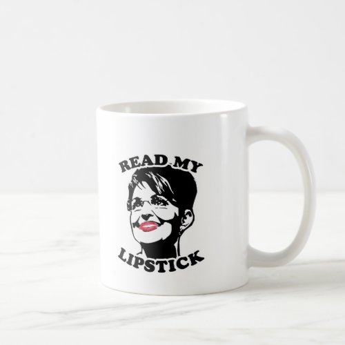 Read my lipstick coffee mug