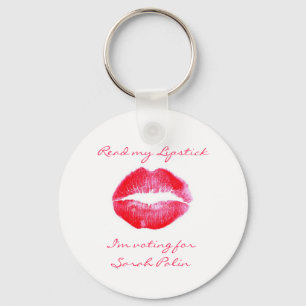 Read My Lipstick Keychain