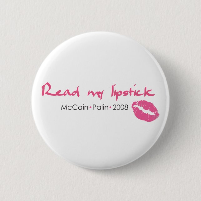 read my lipstick pin (Front)