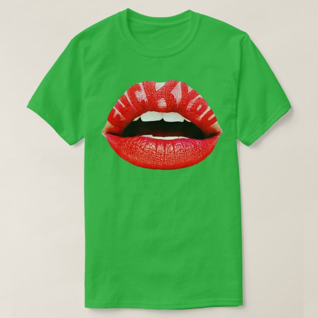 Read My Lipstick T-Shirt (Design Front)