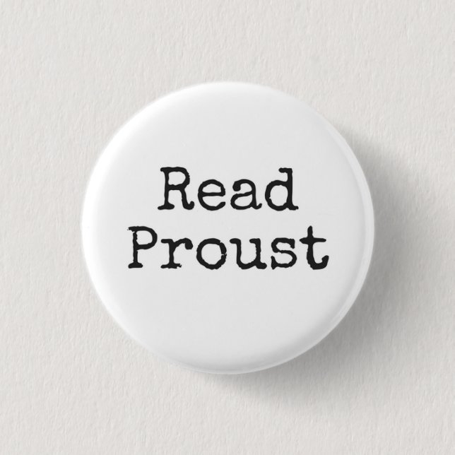 Read Proust Button (Front)