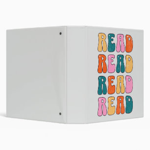 Read Read Read Read 3 Ring Binder