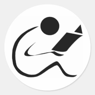 Read, Read, Read Sticker