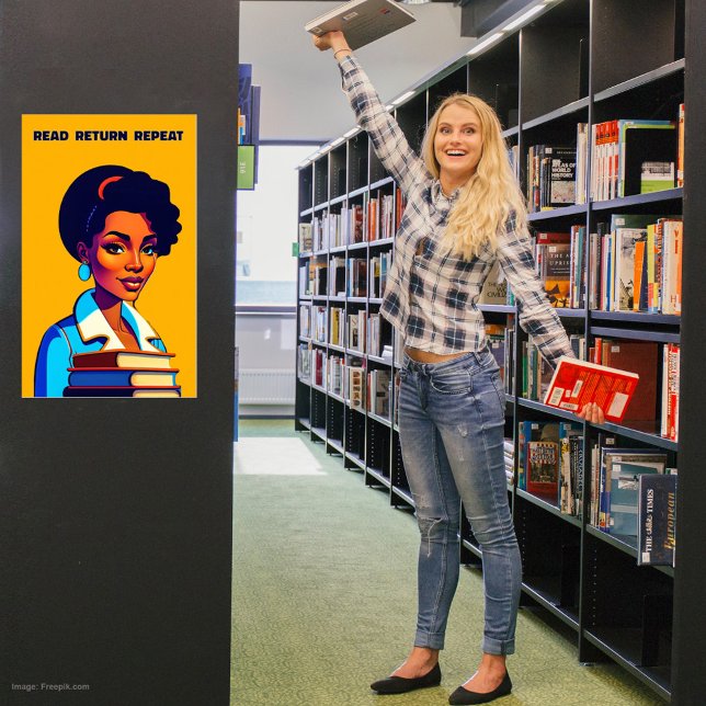 Read Return Repeat Library Poster (Creator Uploaded)