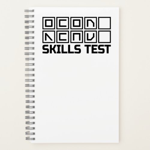 Read skills test notebook