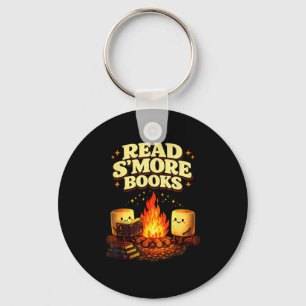 Read s'more books campfire reading funny book keychain