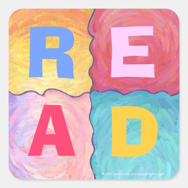 READ Stickers (Front)