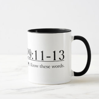 Read the Bible Jeremiah 29:11-13 Mug