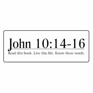Read the Bible John 10:14-16 Statuette