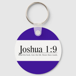 Read the Bible Joshua 1:9 Keychain