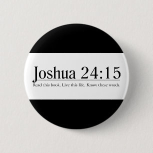 Read the Bible Joshua 24:15 Button