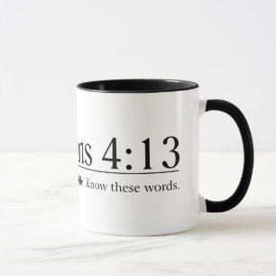 Read the Bible Philippians 4:13 Mug