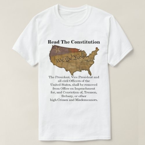 Read The Constitution T_Shirt