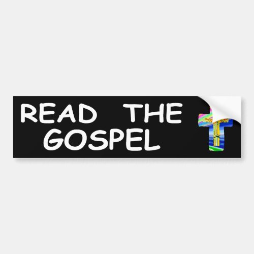 Read The Gospel Bumper Sticker