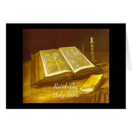 Read The Holy Bible Cards (Front Horizontal)