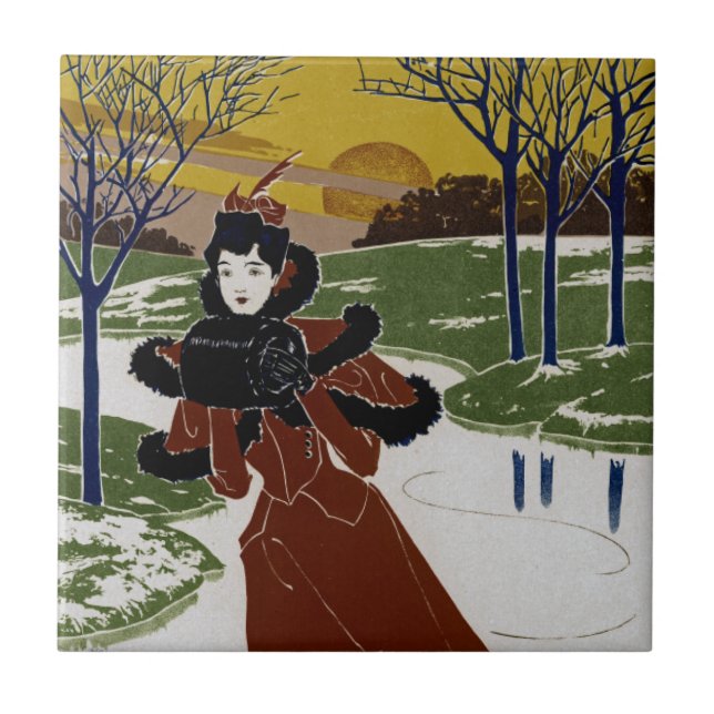 Read The Sun Ceramic Tile (Front)