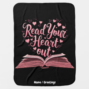 Read Your Heart Out A Book Lover's Haven  Baby Blanket