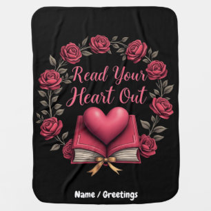  Read Your Heart Out A Haven for Book Lovers  Baby Blanket