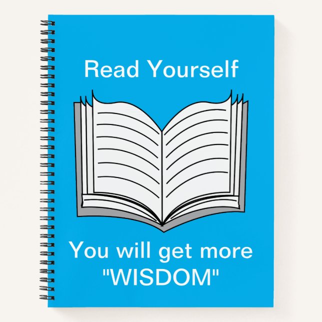 Read Yourself Inspirational  Notebook (Front)