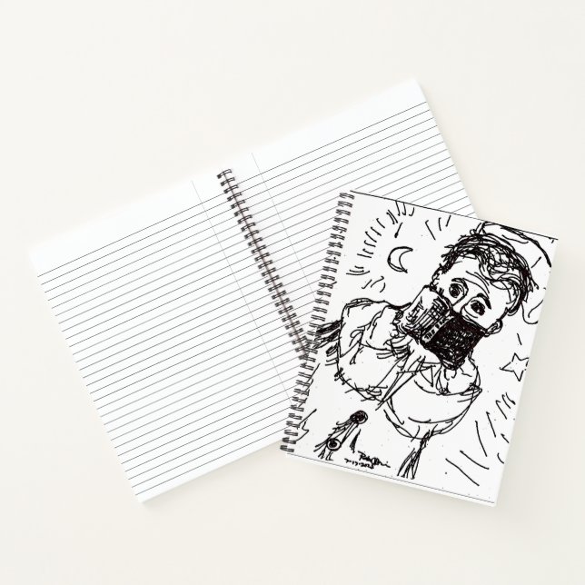 Reader Artwork Spiral Notebook (Inside)