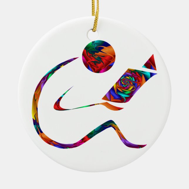Reader - Fantasy Ornament (Front)