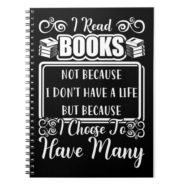 Reader Gift I Have Many Books (Front)
