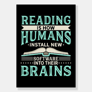 Reader Gift Reading New Brain Foam Board