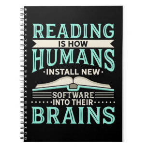 Reader Gift Reading New Brain Notebook