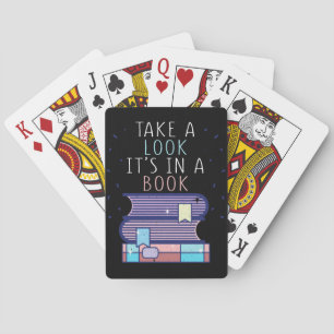 Reader Gift Take A Look In A Book Poker Cards