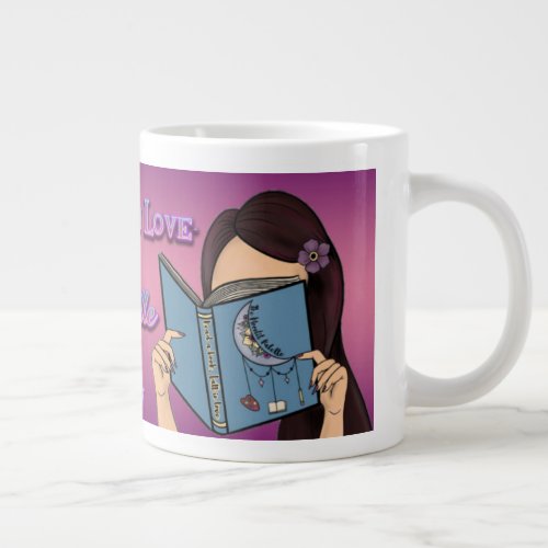 Reader Girl Color Mug