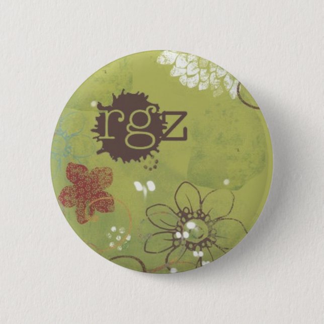 readergirlz button, Justina Chen Headley Button (Front)