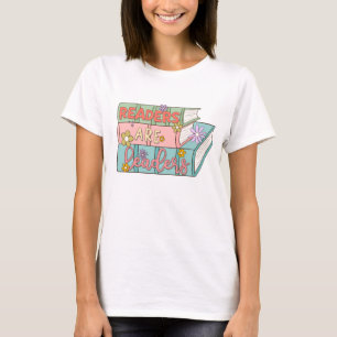 Readers Are Leaders – Cute & Inspirational Book T-Shirt