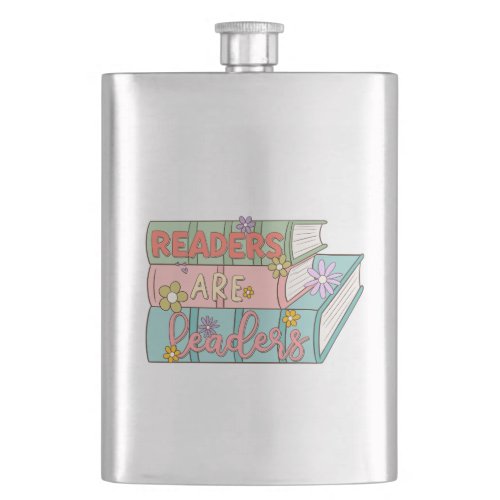 Readers Are Leaders Flask