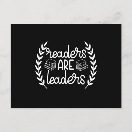 Readers are Leaders Postcard