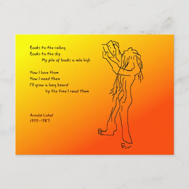 Reader's Beard Postcard (Front)