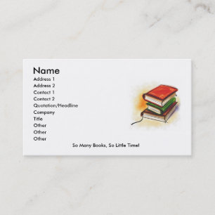 Reader's Card