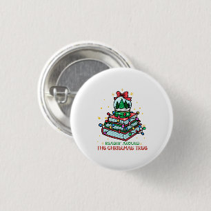 Readin’ Around the Christmas Tree Holiday Button