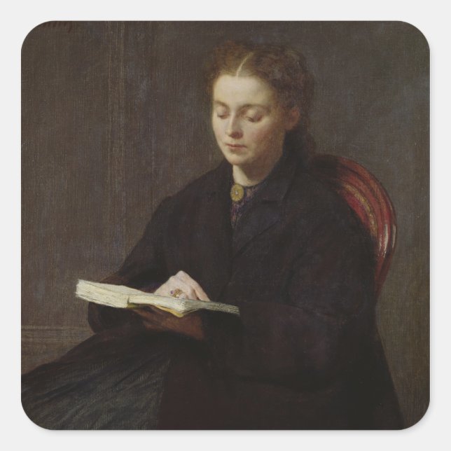 Reading, 1863 square sticker (Front)