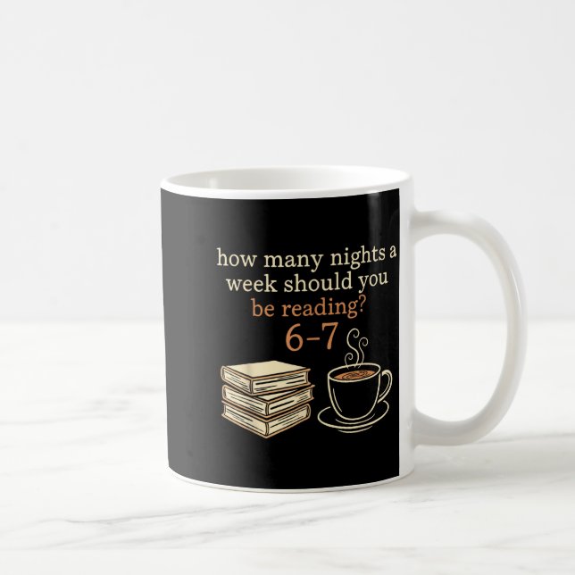 Reading 67 Meme Englieacher Funny 67 Book Lover Hu Coffee Mug (Right)